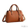 Mavea Elegant Brown Women’s Handbag